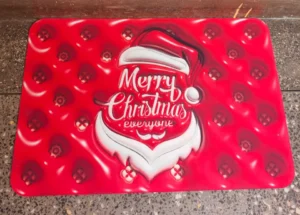 Christmas Themed Bathroom Mats