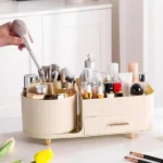 Makeup organizer with drawer