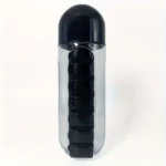 Pill organizer water bottle