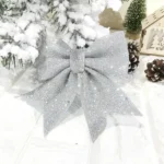 Shimmering holiday ornaments