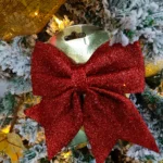 Christmas Glitter Ribbon Bows