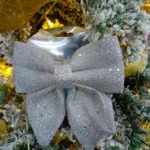 Festive glitter decorations