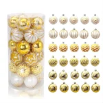 30Pcs Christmas Ball Ornaments