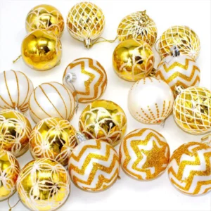 30-piece Christmas ball set