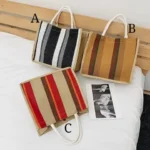 Colorful Canvas Tote Bag