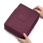Portable cosmetic bag