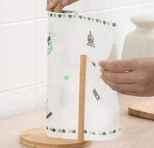 Wooden napkin organizer