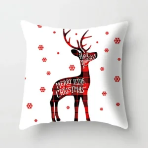 Seasonal throw pillow decorations