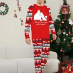 Matching holiday sleepwear