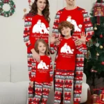Adult and kids Christmas pajamas