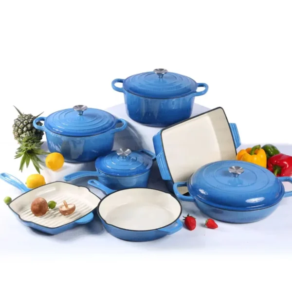 Enamel Cast Iron Cooking Pots