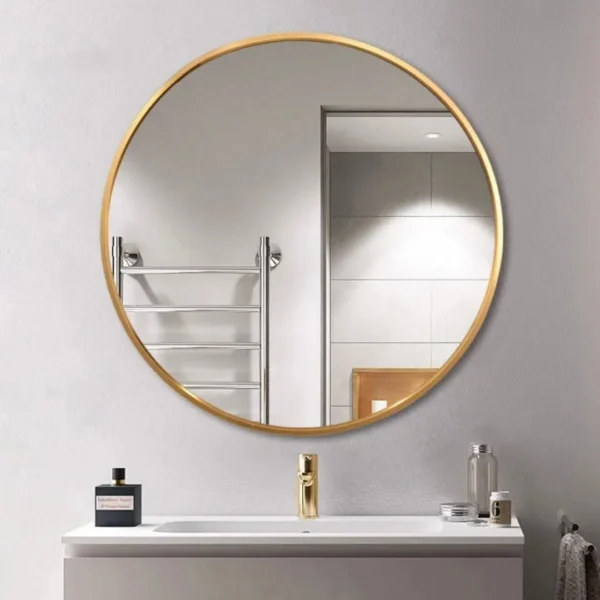 Contemporary Round Mirror