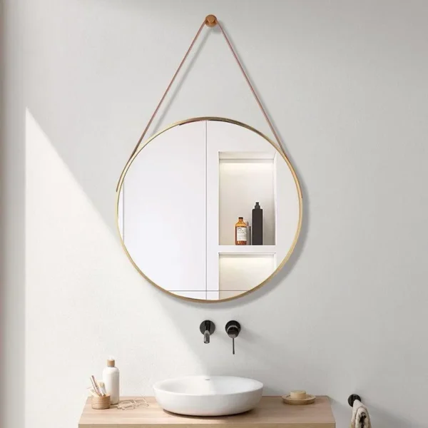 Black decorative mirror