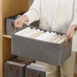Foldable clothes organizer