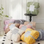 Solid Color Flannel Blanket 12 Fleece blanket Kenya