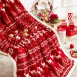 Christmas fleece blanket