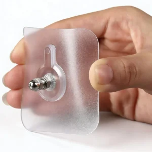 10pcs Transparent Wall Screw Hooks