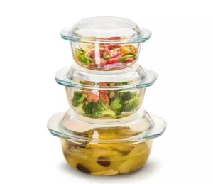 Set of 3 casserole dishes