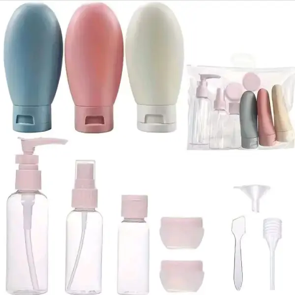 11PCS Travel Bottles Storage Set Kenya
