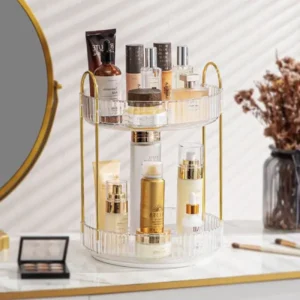 Rotating makeup stand