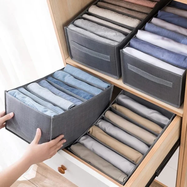 Jeans wardrobe organizer