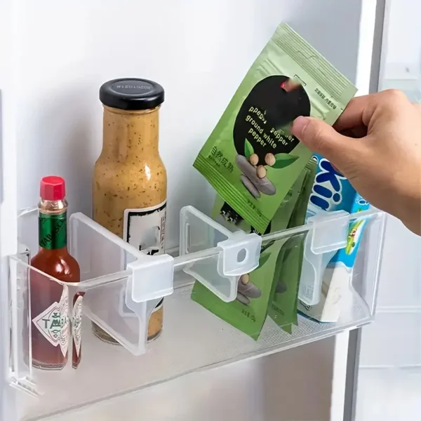 Fridge drawer and cabinet organizers