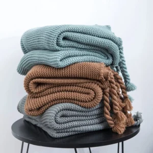 Tassel Throw Blanket