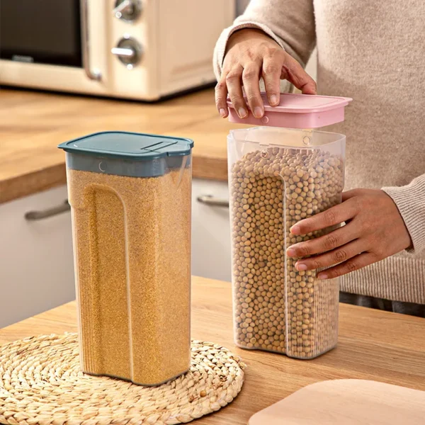 Sealed cereal storage