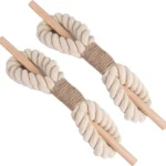 Rustic curtain holders