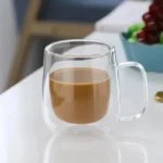 Borosilicate glass mug