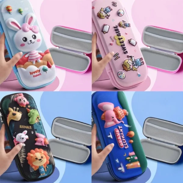 Fidget bubble pencil case