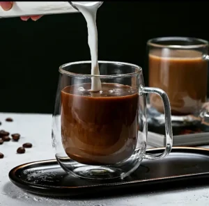 Heat-resistant coffee mug