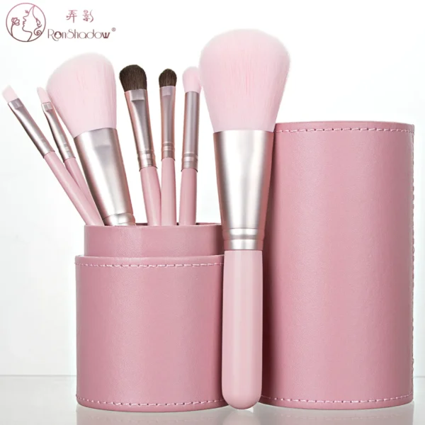 Professional makeup brushes