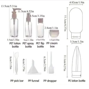 Leak Proof Travel Bottles