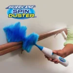 Microfiber spin dusting brush