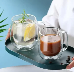 Hot and cold beverage mug