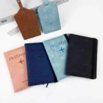 Stylish passport holder with tag