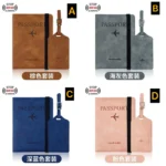 Secure travel passport cover