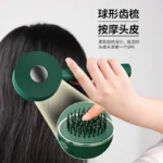 Round shape hair comb