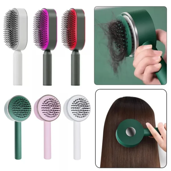 Self-Cleaning Massage Comb