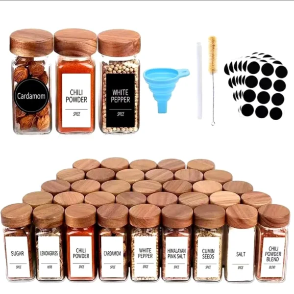 Moisture-Proof Spice Jars