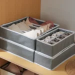 Grey storage organizer