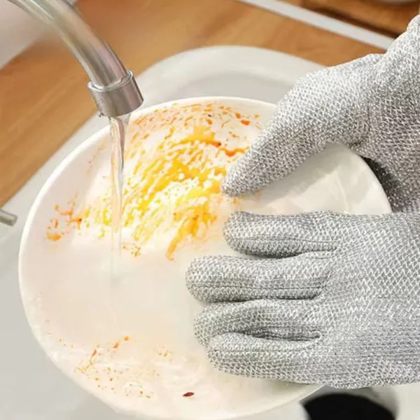 Dishwashing gloves