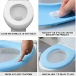 Waterproof toilet mat