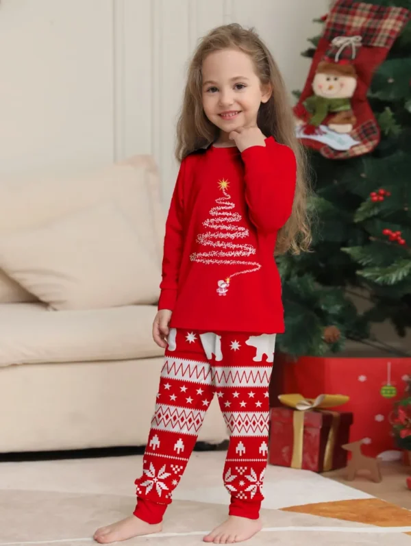 Adults and kids Christmas PJs