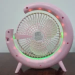 Cooling fan with light