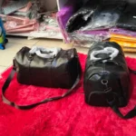 Shoe compartment travel bag