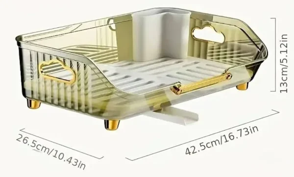 Acrylic bowl rack