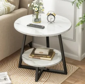 Eye-Catching Luxury Double-Layered Coffee Side Table 1 Coffee Side Table