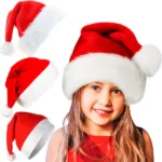 Thick plush Santa hats